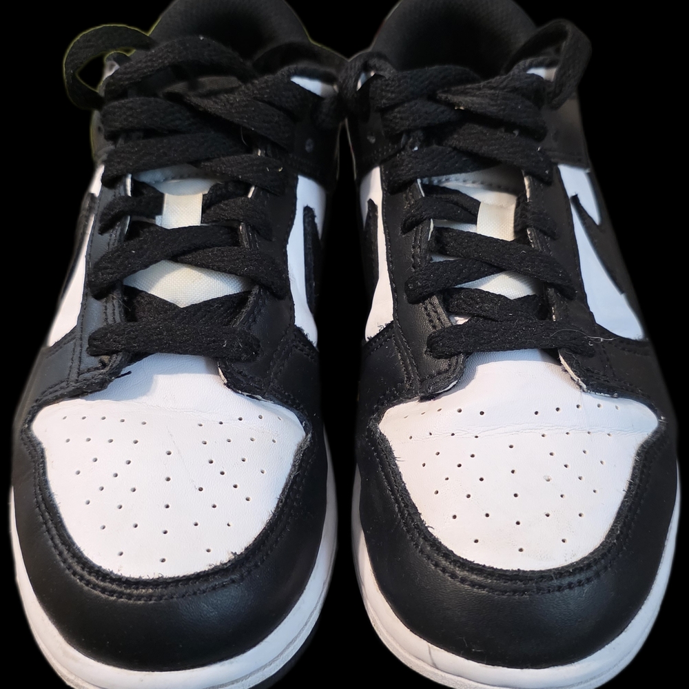 Kids Black and White Sneakers
